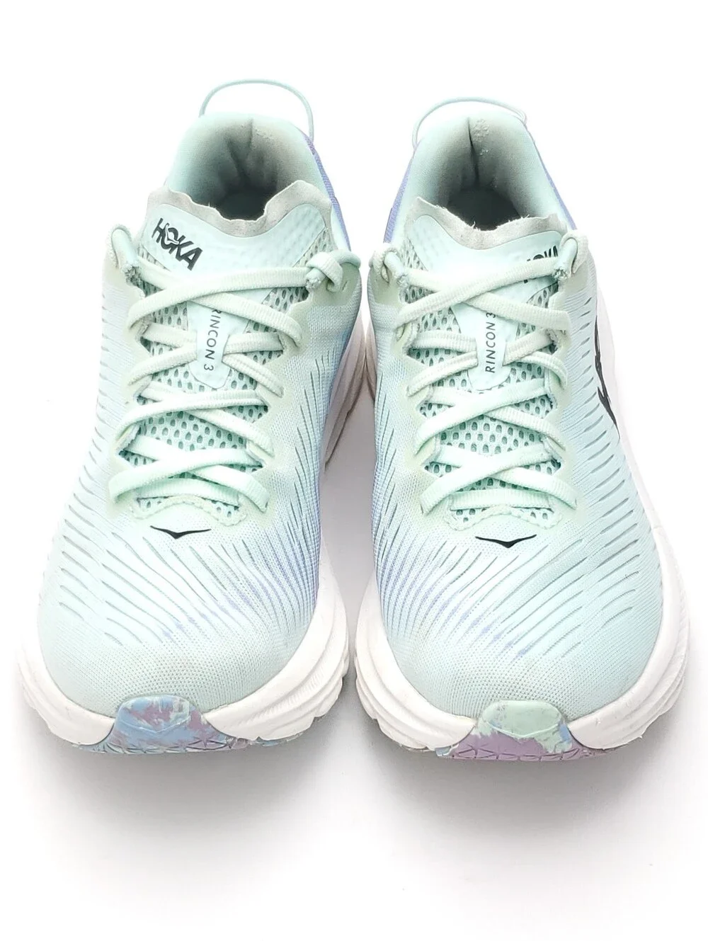 HOKA ONE ONE Rincon 3 Sunlit Ocean Airy Blue Women's 8 Running Athletic Shoes